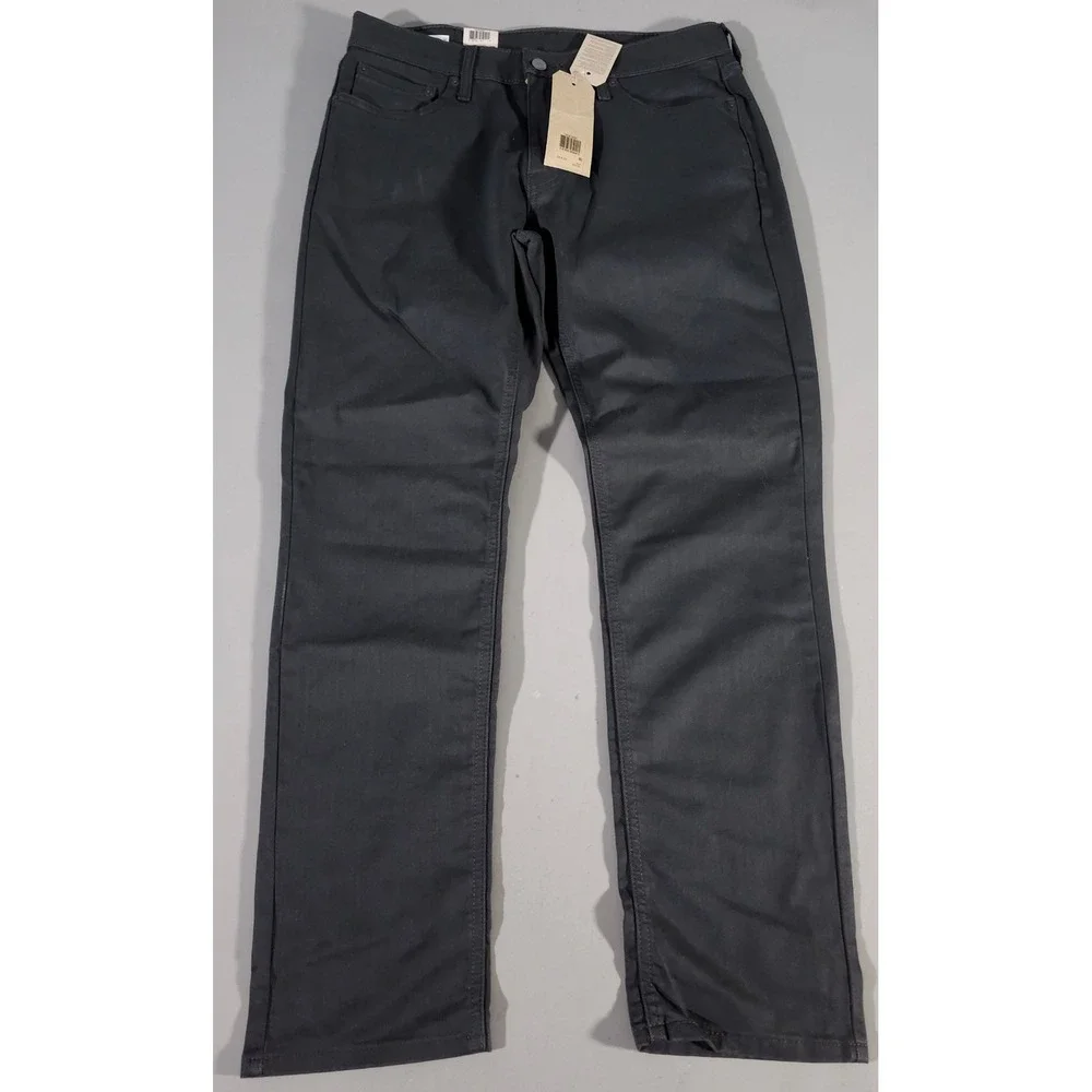 Levi's 541 Athletic Taper Pants Mens 33x32 Black Stretch 181810005 New NWT